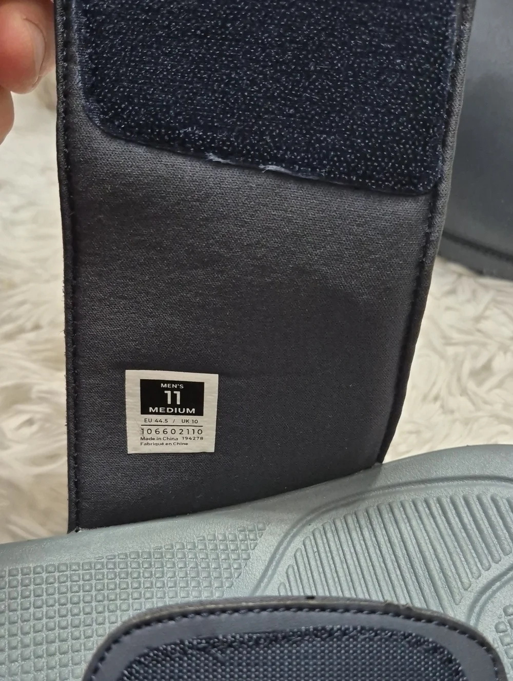 Kuru Cloud Moment Men's Sz 11 Slides Sandals 🆕️